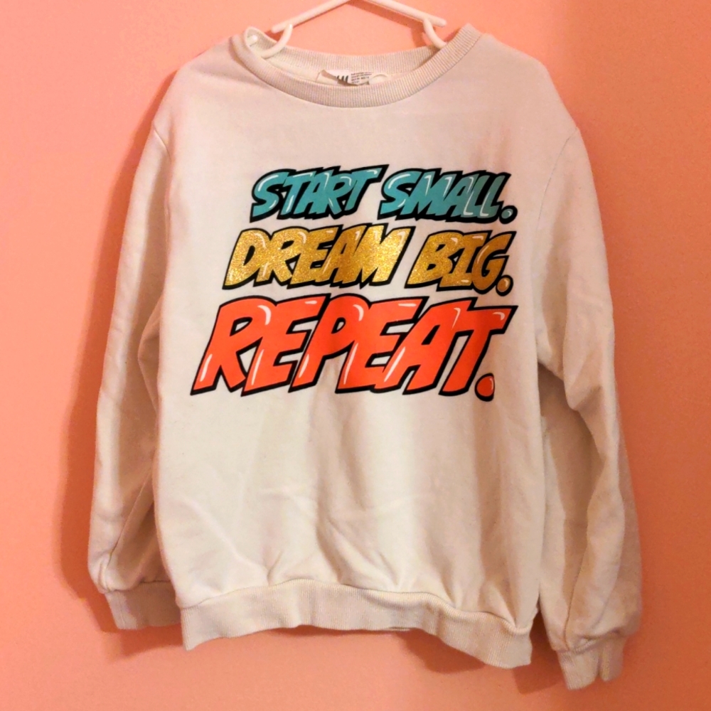 H&M Girls Graphic Sweatshirt
